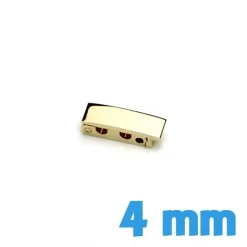 Attache montre doré clip 4 mm