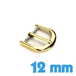 Attache or acier ardillon 12 mm