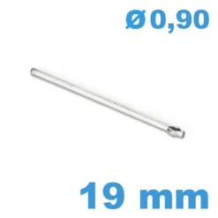 Axe fendu  bracelets  diamètre 0.9 mm Longueur : 19 mm