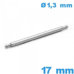 Barre bracelet 17 mm d :1,3 mm épaulement simple A pointe courte