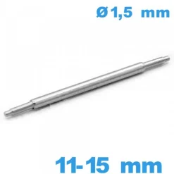 Barre pour Montre Universelle 11 à 15 mm Diamètre 1.5 mm