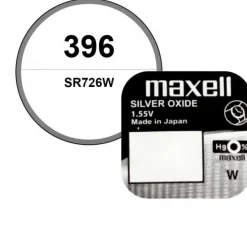 Batterie Maxell 1,55 V 396 oxyde d'argent montre
