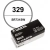 10 Batteries alcaline 1,55 V 329 Varta montre
