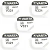 5 Batteries Varta 321 1.55 V alcaline montre