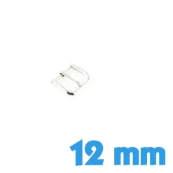 Boucle Ardillon 12 mm Argenté - Fermoir