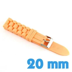 Bracelet 20 mm en silicone