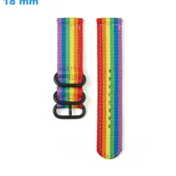 Bracelet 18 mm Nylon Multicolore montre
