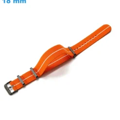 Bracelet 18 mm Nylon Orange de montre