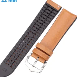 Bracelet 22 mm Silicone Orange montre