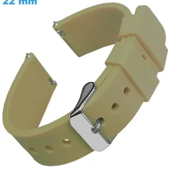 Bracelet 22 mm Silicone Vert montre