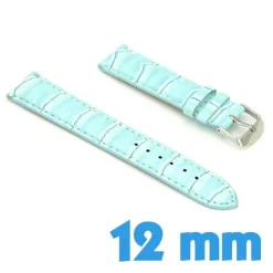 Bracelet  Bleu Cuir Synthétique 1.2 cm