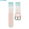 Bracelet boucle Ardillon 22 mm Caoutchouc Motif pour montre