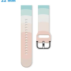 Bracelet boucle Ardillon 22 mm Caoutchouc Motif pour montre