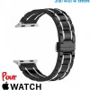 Bracelet Ceramique 38mm Noir pour montre Apple Watch