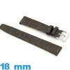 Bracelet Cuir  18mm montre