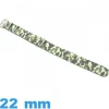 Bracelet de montre Nato 22 mm Camouflage Vert clair Textile