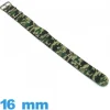Bracelet 16mm Camouflage Militaire montre Vert N.A.T.O Nylon
