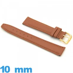 Bracelet montre Camel Vrai cuir  Rembourré 10mm