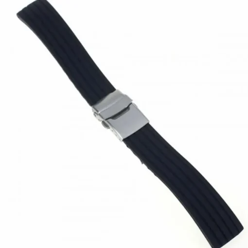 Bracelet Montre Silicone 18mm Noir