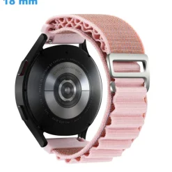 Bracelet pour montre Rose 18 mm Nylon Sangle