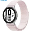 Bracelet Rose 20 mm Nylon pour montre Velcro