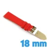 Bracelet rouge 18 mm