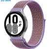 Bracelet Velcro 20 mm Nylon Rose pour montre