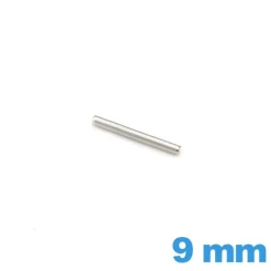 Clavette droite pour bracelet métal  diamètre 1.0 mm Longueur : 9mm