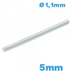 Clavette pour Bracelet de Montre 5mm - Diamètre 1,1mm
