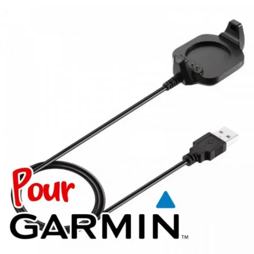 Cordon USB pour montre connectée Garmin de remplacement