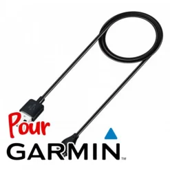 Cordon USB  pour montre connectée Garmin (Vivoactive 3 Fenix 6/6 Pro/6 Saphir, Approach X10, Vivoactive 4, ...)