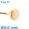 Couronne de montre TAP 11 tube long / 5,0 mm - Cuivre
