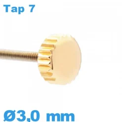 Couronne Montre TAP 7 - Cuivre / 3,0 mm