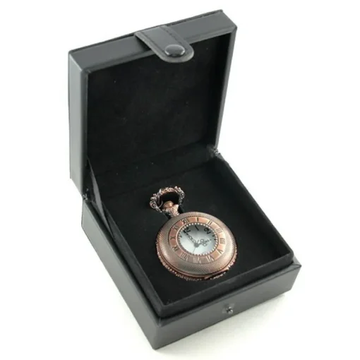 Écrin Gousset Noir - Boite Cadeau Montre Noël