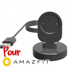 Dock USB pour smartwatch Amazfit (A2039 GTR3 PRO, GTS3, A2150, GTR 3, A2036, ...) de remplacement