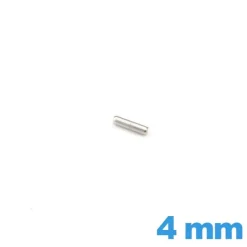 Goupille cylindrique diamètre 1.0 mm Longueur : 4 mm pour bracelet métal