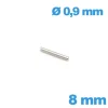 Goupille Droite 8 mm diamètre 0,90 mm