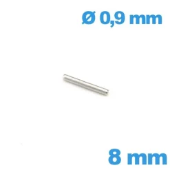 Goupille Droite 8 mm diamètre 0,90 mm