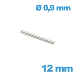 Goupille Droite 12 mm diamètre 0,90 mm Acier