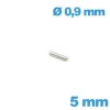 Goupille Droite Montre 5 mm diamètre 0.9 mm