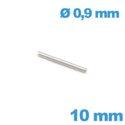 Goupille Droite Montre Acier 10 mm - diam. 0,90 mm