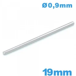 Goupille droite pour Bracelet de Montre longue de 19 mm