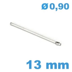 Goupille fendue 13 mm diamètre 0.9 mm pour bracelets métal montre