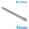 Goupille fendue 13 mm pour Bracelet de Montre diam 1,20