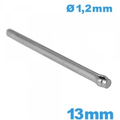 Goupille fendue 13 mm pour Bracelet de Montre diam 1,20