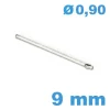 Goupille fendue 9mm pour bracelets métal montre diamètre 0.9 mm
