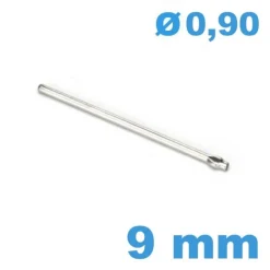 Goupille fendue 9mm pour bracelets métal montre diamètre 0.9 mm