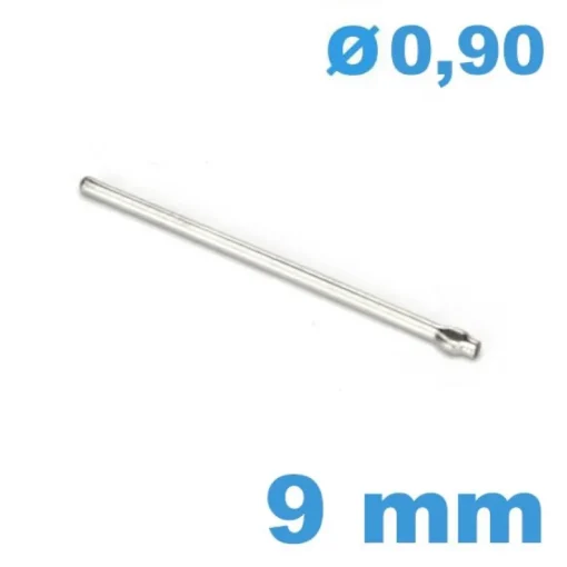 Goupille fendue 9mm pour bracelets métal montre diamètre 0.9 mm