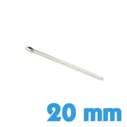 Goupille pour bracelet montre métal pas chère 2 cm