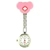Femme Infirmière rose pas chère femme montre chaine argenté